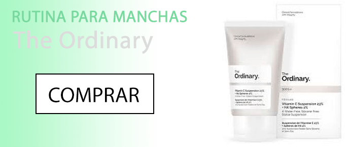 Rutina para las manchas- The Ordinary